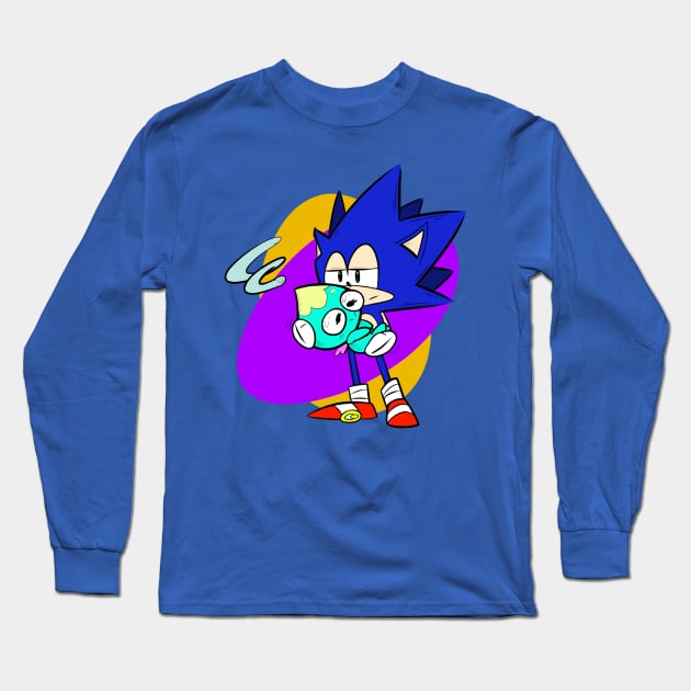 Chao Caretaker Long Sleeve T-Shirt by Peables